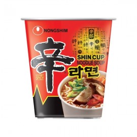 Instant Shin Noodles Hot & Spicy (Cup) 68g - Nong Shim
