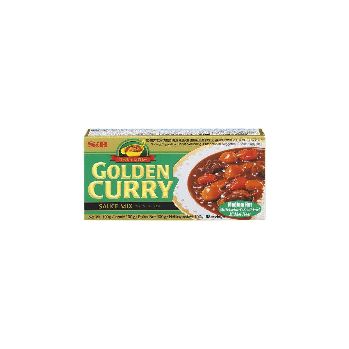 Pasta Curry Golden Japonia 92g