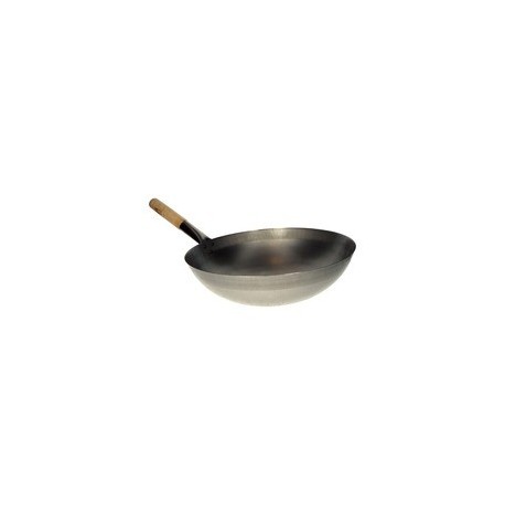 Wok with Wooden Handle (30.48 cm)