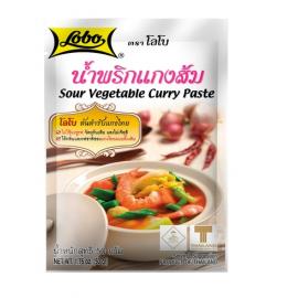 Pasta Curry pentru legume 50g - Lobo