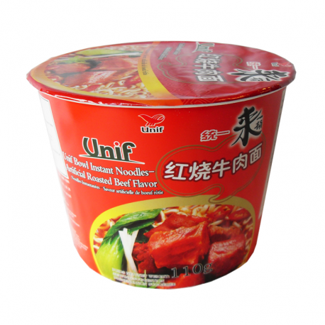 Taitei instant cu vita prajita 110g - Unif Noodle