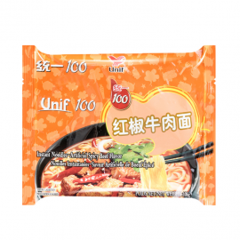 Taitei instant cu aroma de vita picanta 108g - Unif Noodle