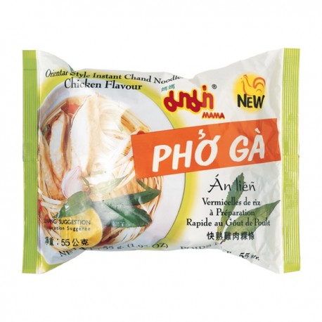 Instant Chand Rice Vermicelli Chicken ,,Pho Ga" Bowl 65g - Mama