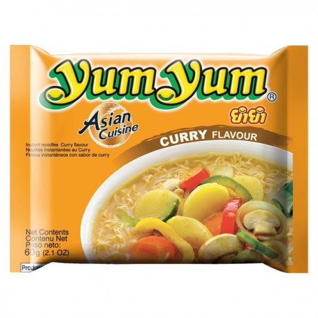 Taitei instant cu Curry 60g - Yum Yum