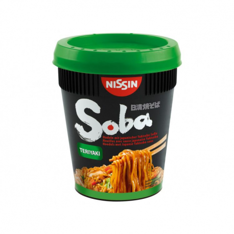Soba Cup Noodle Teriyaki 90g - Nissin