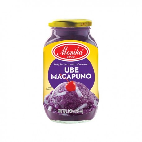 Purple Yam Puree with Coconut (Ube) 340g - Monika