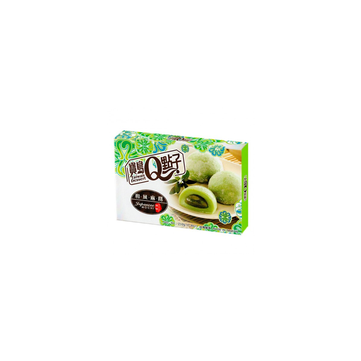 Prajituri Mochi cu ceai verde 210g - Q