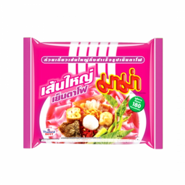 Instant Flat Rice Noodles Yen Ta Fo 50g - Mama
