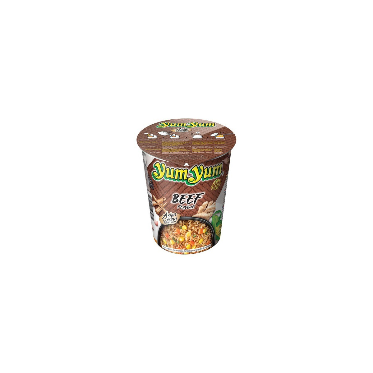 Instant Noodles Beef ( cup) 70g - Yum Yum