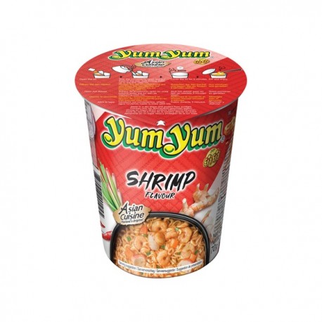 Instant Noodles Shrimps ( CUP) 70g - Yum Yum