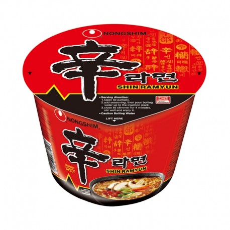 Taitei instant Ramen Shin Hot & Spicy 86g