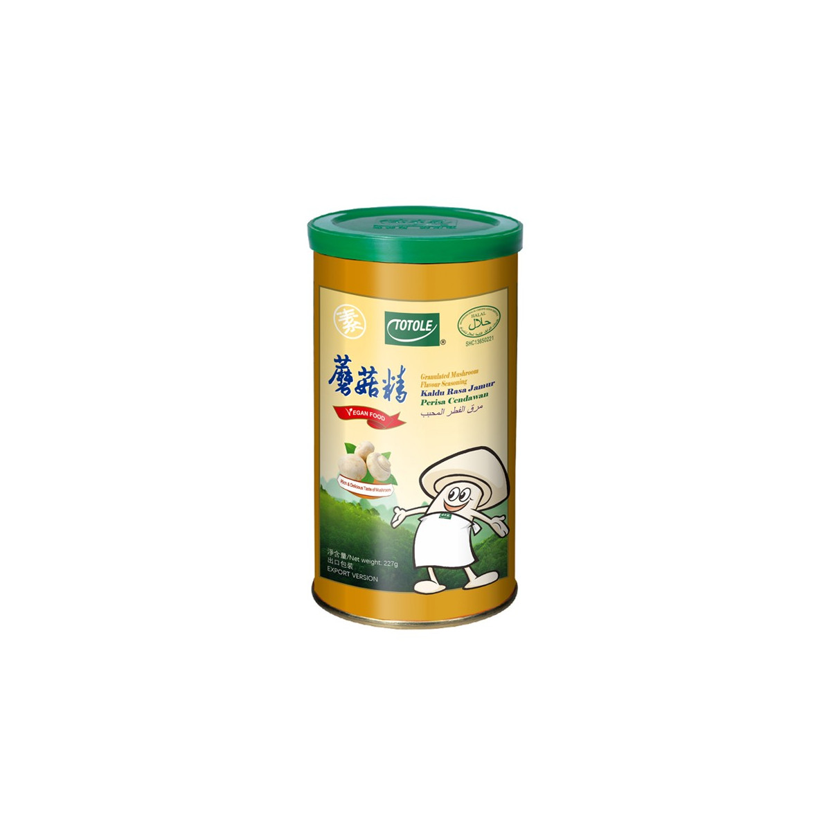 Condiment granulat cu aroma de ciuperci 227g -Totole