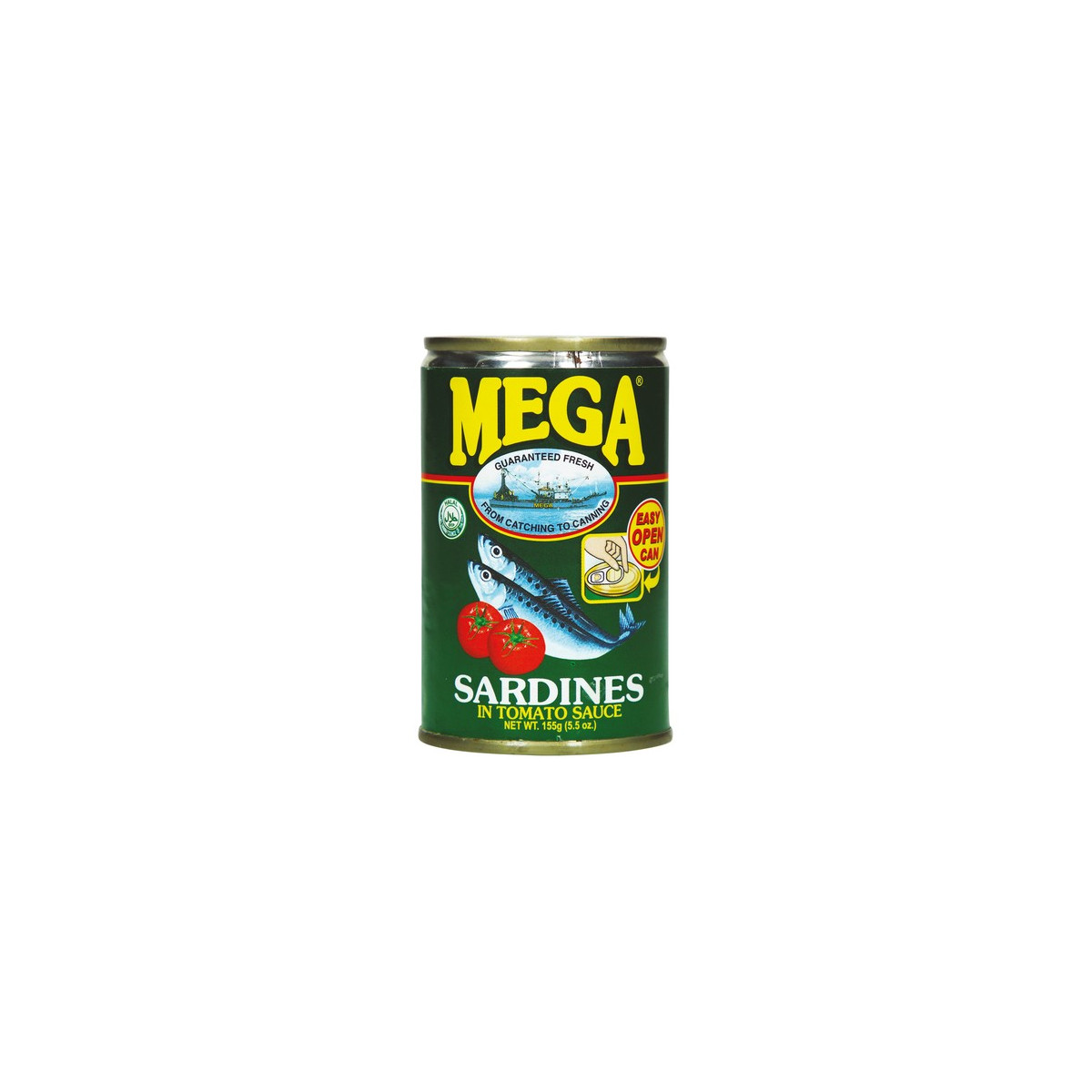 Сардини в доматен сос Бързо 155гр - Мега